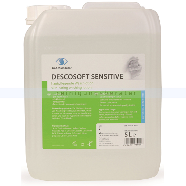 Waschlotion Dr. Schumacher Descosoft Sensitive 5 L