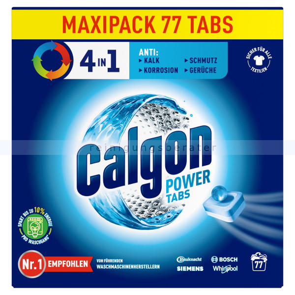 Waschmaschinenpflege Calgon 4in1 Tabs 77 Stück