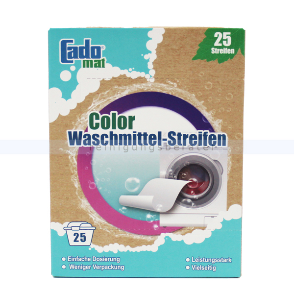 Waschmitteltabs Cado mat Color Waschmittelstreifen 25 WL