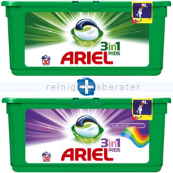 Waschmitteltabs P&G Ariel 3 in 1 Pods Geltabs 60 WL im Set