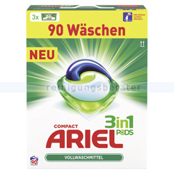 Waschmitteltabs P&G Ariel 3 in 1 Pods Geltabs Regulär 90 WL