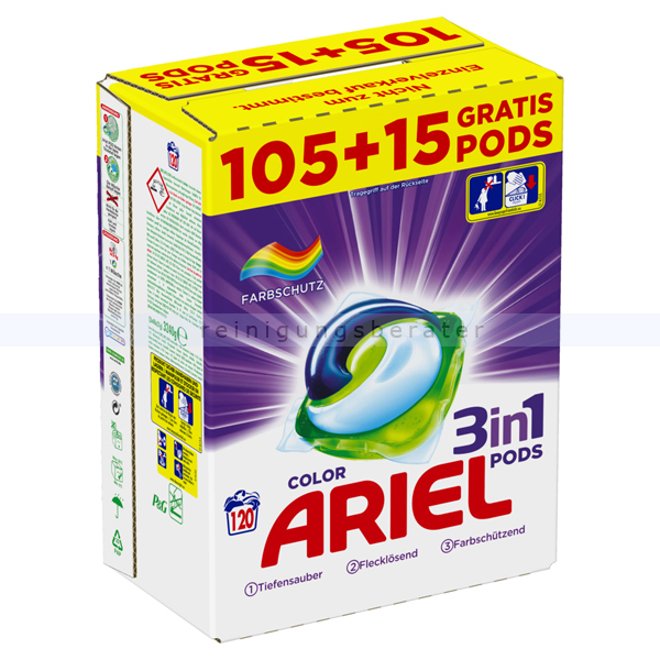 Waschmitteltabs P&G Ariel 3in1 Pods Color 120 WL