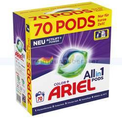 Waschmitteltabs P&G Ariel All in 1 Pods Color 70 WL