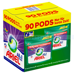Waschmitteltabs P&G Ariel All in 1 Pods Color 90 WL