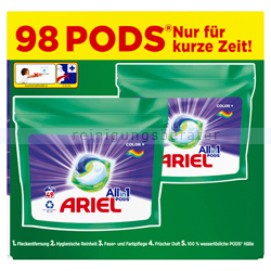 Waschmitteltabs P&G Ariel All in 1 Pods Color 98 WL