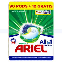 Waschmitteltabs P&G Ariel All in 1 Pods Universal 102 WL