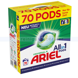 Waschmitteltabs P&G Ariel All in 1 Pods Universal 70 WL