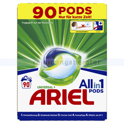 Waschmitteltabs P&G Ariel All in 1 Pods Universal 90 WL