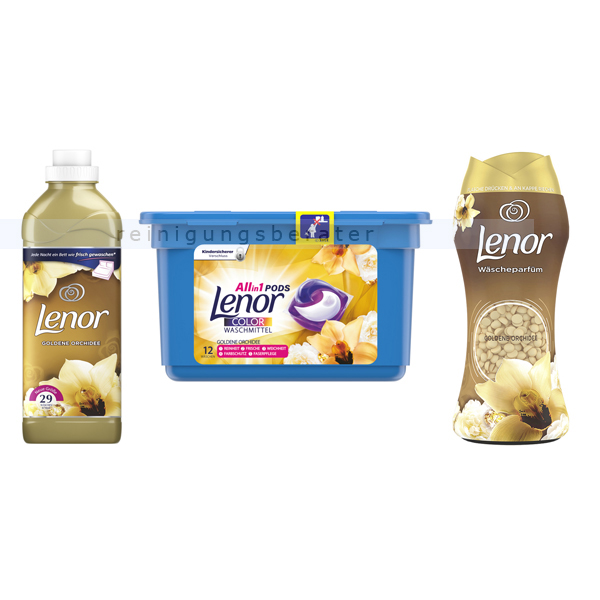 Waschmitteltabs P&G Lenor Vorteilspaket Goldene Orchidee