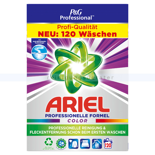 Waschpulver P&G Professional Ariel Color 7,2 kg