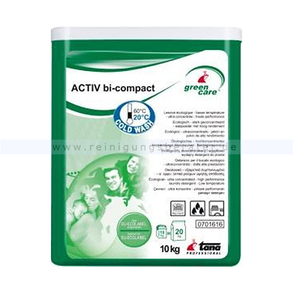 Waschpulver Tana Vollwaschmittel Activ bi-compact 10 kg