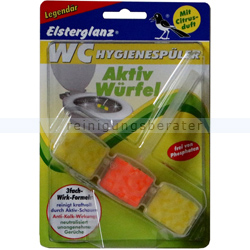 WC-Duftspüler Elsterglanz WC Aktiv Würfel Citrusduft