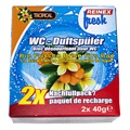 WC-Duftspüler Reinex FRESH Nachfüller 2 x 40 g Tropical