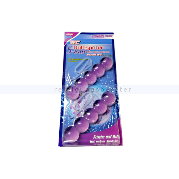 WC-Duftspüler Reinex Lavendel 5-Balls 2 x 35g