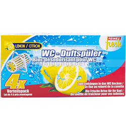 WC-Duftspüler Reinex Lemon 4x30g