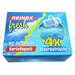 WC-Duftspüler Reinex Meeresfrische 4x30g