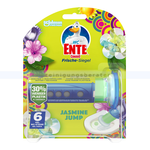WC-Duftspüler WC Ente Frische Siegel Jasmine Jump 36 ml