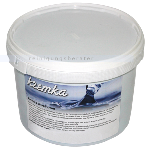 WC-Reiniger Kremka Blue-Power Urinsteinlöser 10x50g Beutel