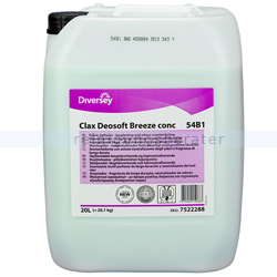Weichspüler Diversey Clax Deosoft Breeze Conc 54B1 W87 20 L