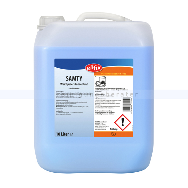 Weichspüler Eilfix Samty 10 L