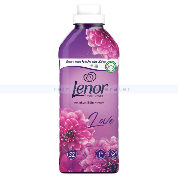 Weichspüler P&G Lenor Amethyst Blütentraum Flasche 800 ml