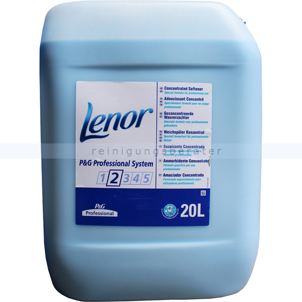 Weichspüler Waschmittel Lenor P&G Professional System 2 20 L