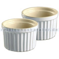 Wesco BAKE N HOT Soufflée-Form 2er Set mandel