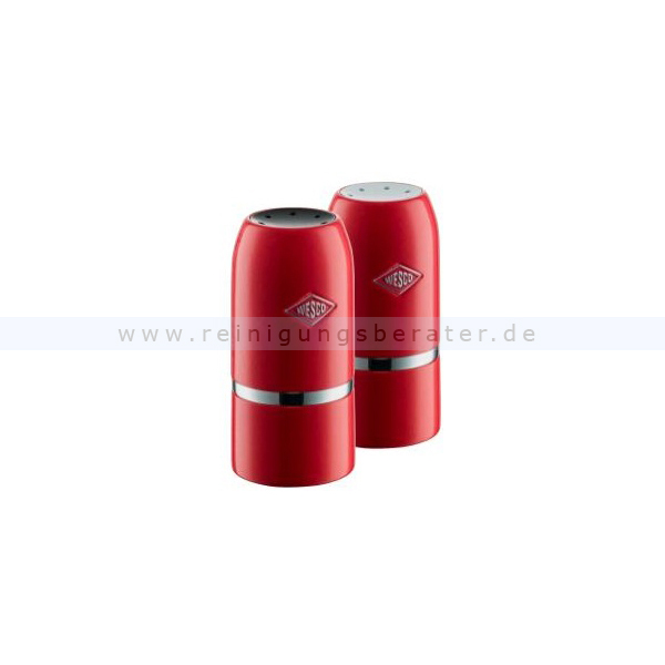 Wesco Salz- und Pfeffer-Streuer 2er Set rot