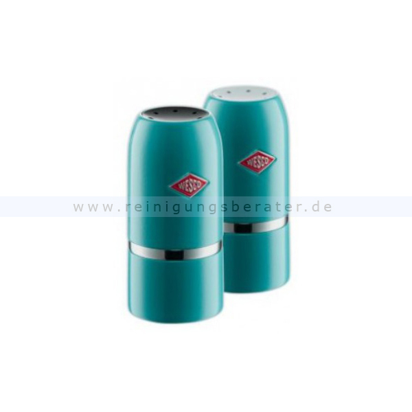 Wesco Salz- und Pfeffer-Streuer 2er Set türkis
