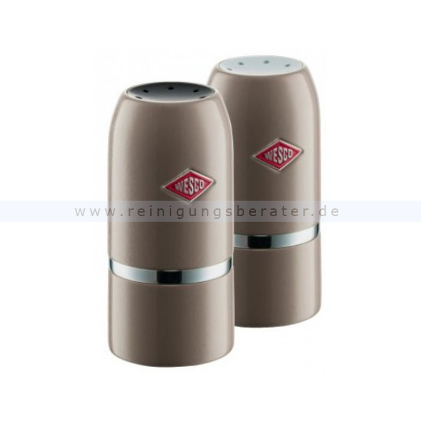 Wesco Salz- und Pfeffer-Streuer 2er Set warm grey