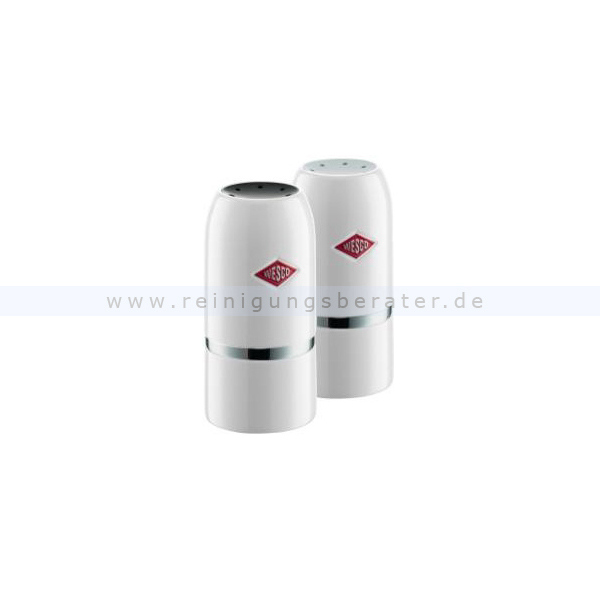 Wesco Salz- und Pfeffer-Streuer 2er Set weiß