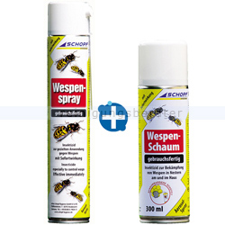 Wespenspray Set Schopf Wespenspray und Wespenschaum