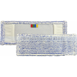 Wischmop Arcora Microfasermop Excellent blau-weiß 40 cm