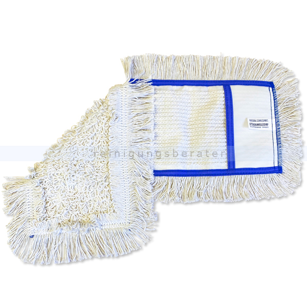 Wischmop aus Baumwolle ECO Wischbezug weiß 50 cm