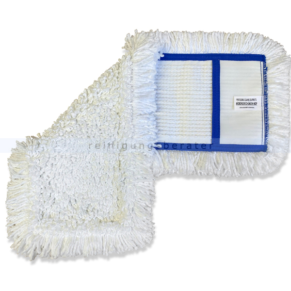 Wischmop aus Microfaser PROFI Wischbezug weiß 40 cm
