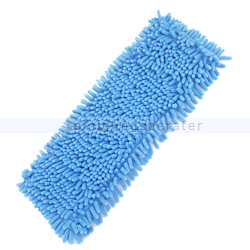 Wischmop Chenille Microfaser Mopp blau 90 Grad waschb. 50 cm
