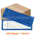 Wischmop MopKnight Kobold blue Mikrofaser blau 40 cm Karton