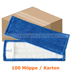 Wischmop MopKnight Kobold blue Mikrofaser blau 40 cm Karton