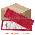 Wischmop MopKnight Kobold red Mikrofaser rot 50 cm Karton