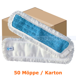 Wischmop MopKnight Mikrofaser Klett Mop 30 cm Karton