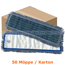 Wischmop MopKnight Mikrofaser Mop Borste 40 cm Karton