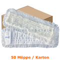 Wischmop MopKnight Ryan Yarn Mop weiß 50 cm Karton