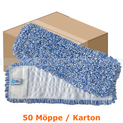 Wischmop MopKnight Tritex Mop blau 40 cm Karton