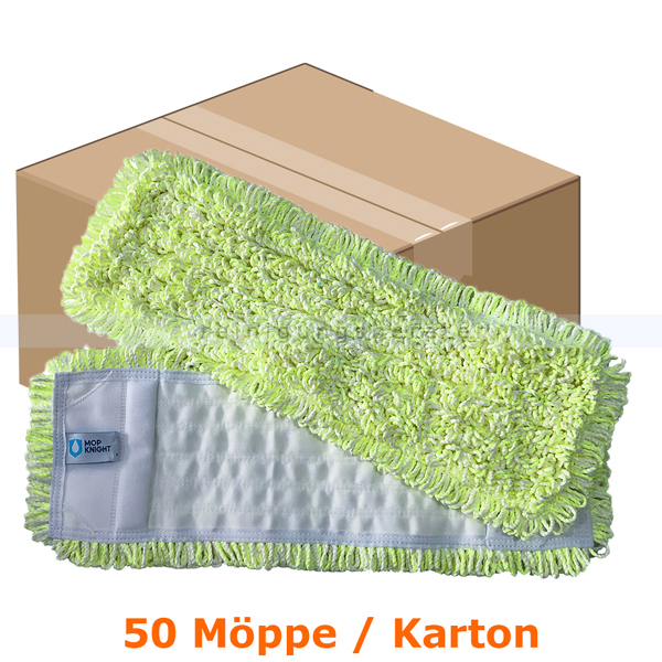 Wischmop MopKnight Tritex Mop gelb 50 cm Karton