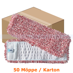 Wischmop MopKnight Tritex Mop rot 40 cm Karton