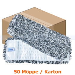 Wischmop MopKnight Tritex Mop schwarz 40 cm Karton