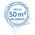 Zusatzbild Wischmop Mopptex Aquamax Mikrofasermopp weiß 50 cm