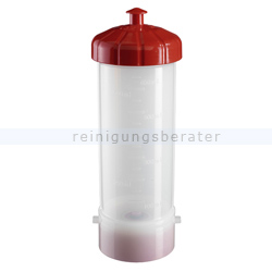 Wischmop Zubehör TTS Bio System Dosierflasche rot 0,65 L