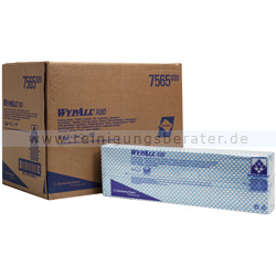 Wischtuch Kimberly Clark WYPALL X80 Interfold Blau